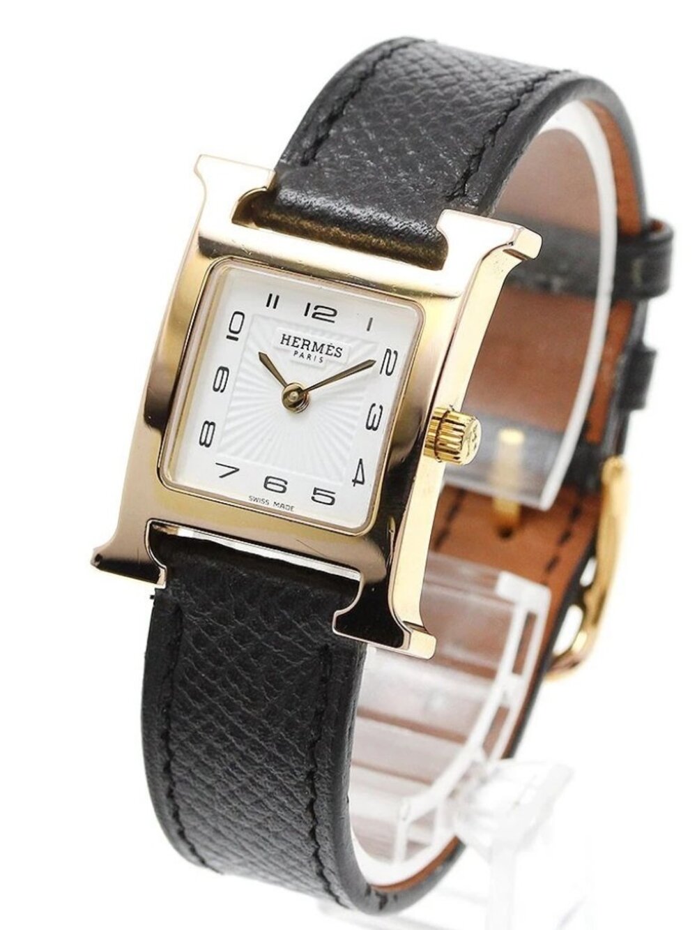 HERMES H watch HH1.210e white Dial Quartz Ladies Watch_949184